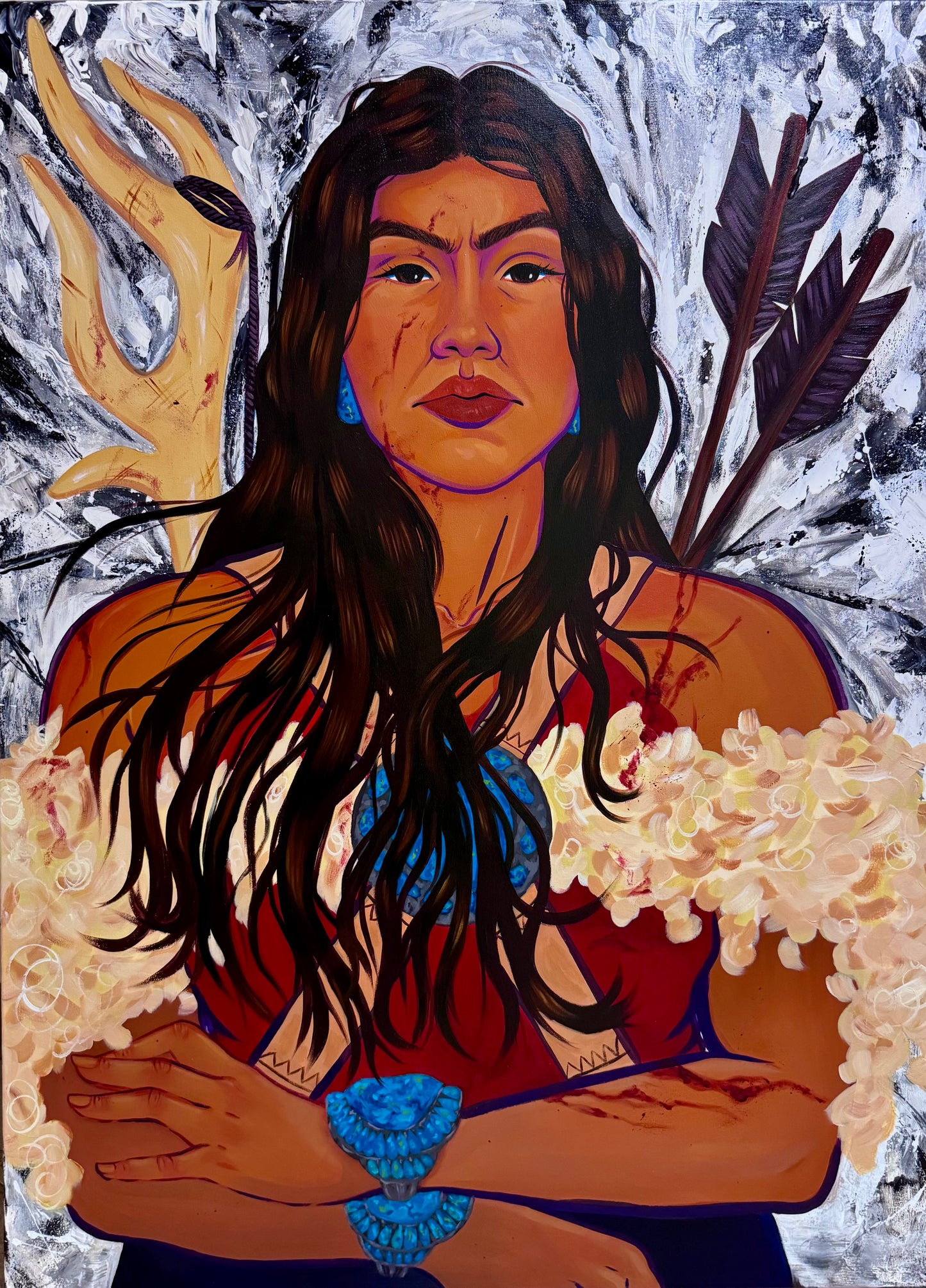 Asdzáánii Naabaahii (Print 13” x 19”)