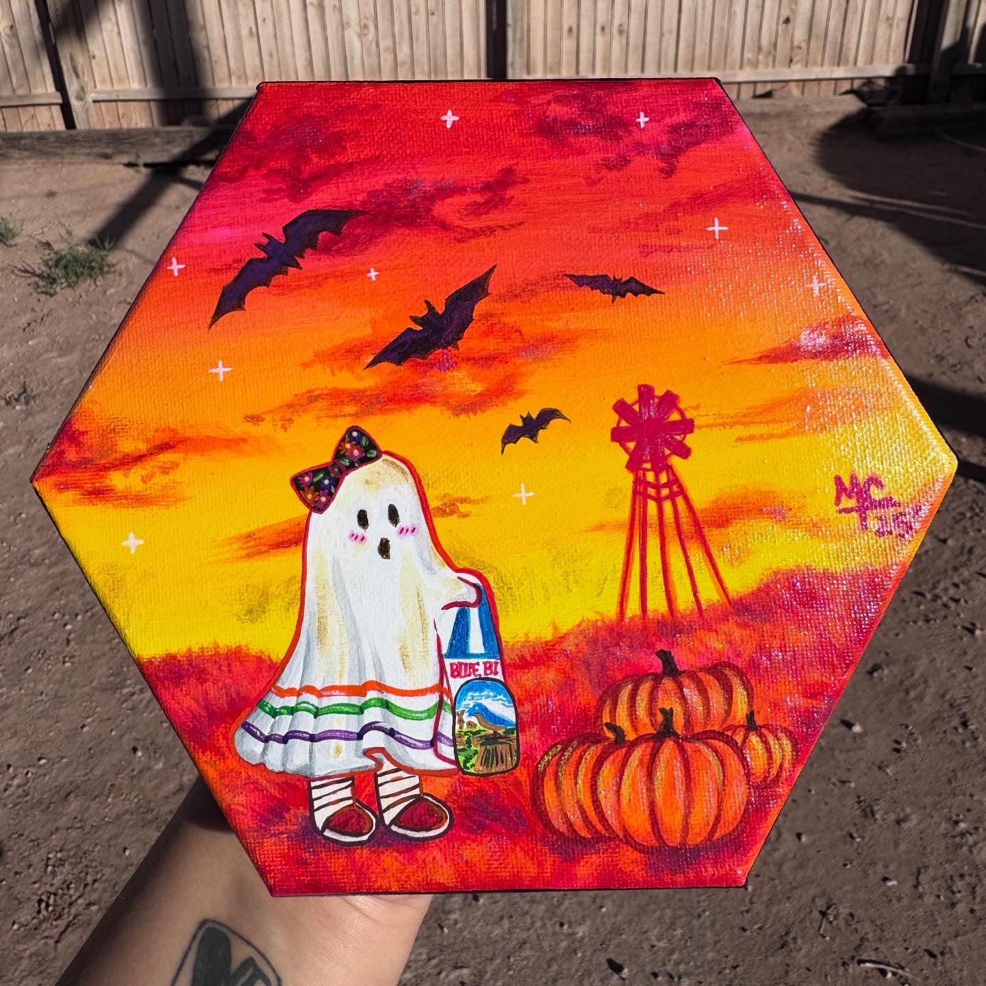 Boo Bird Flour (Original Artwork)