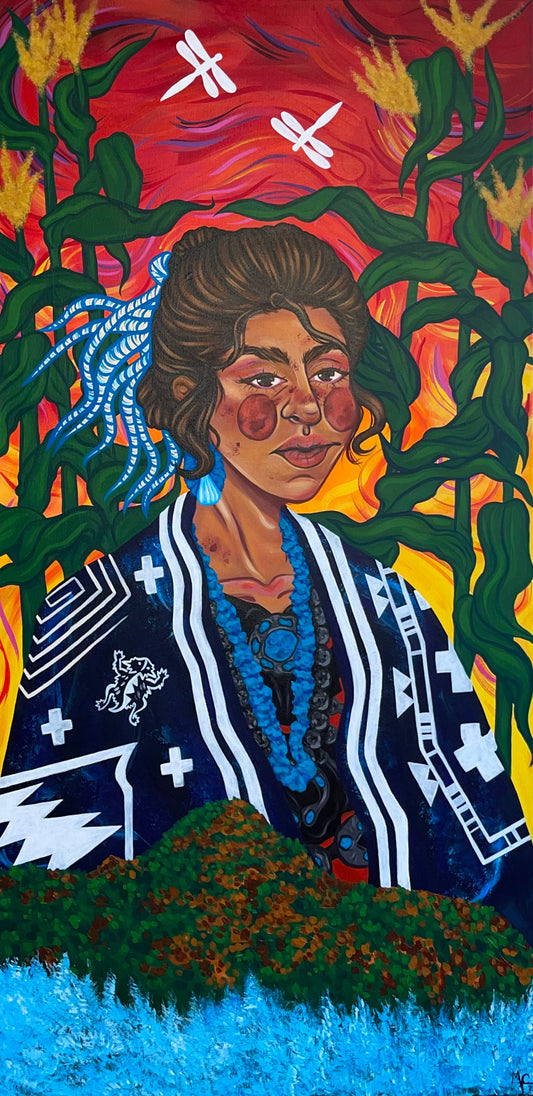 Asdzáánii Naabaahii (Print 13”x19”)