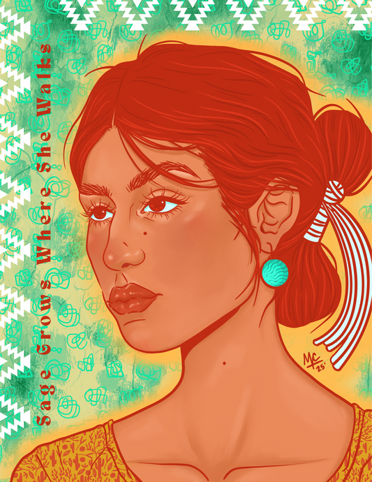 Dine' Aura  (8.5" x 11")
