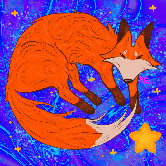 Fox (8.5"x8.5")