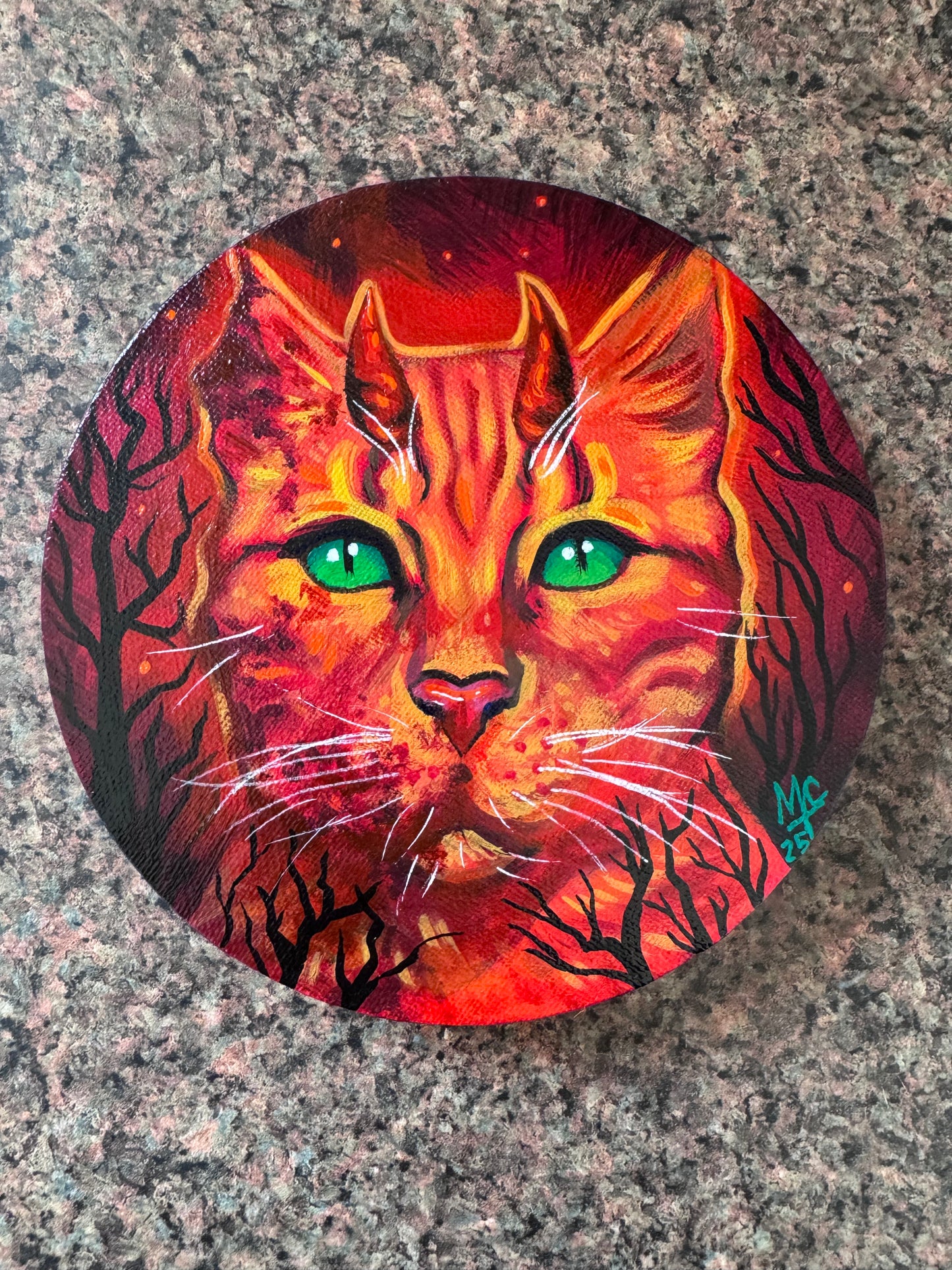 Trickster in Tangerine (Original)