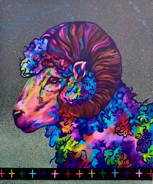 Ram of the Stars (8.5"x11")