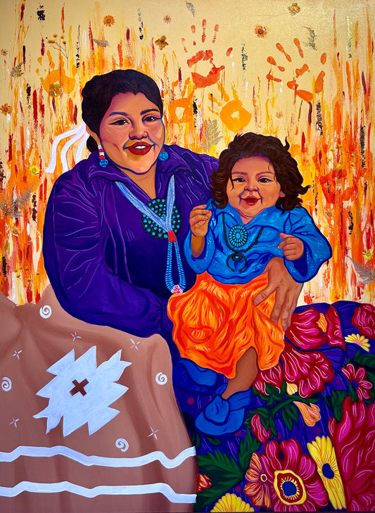 My Mother's Embrace (8.5"x11")